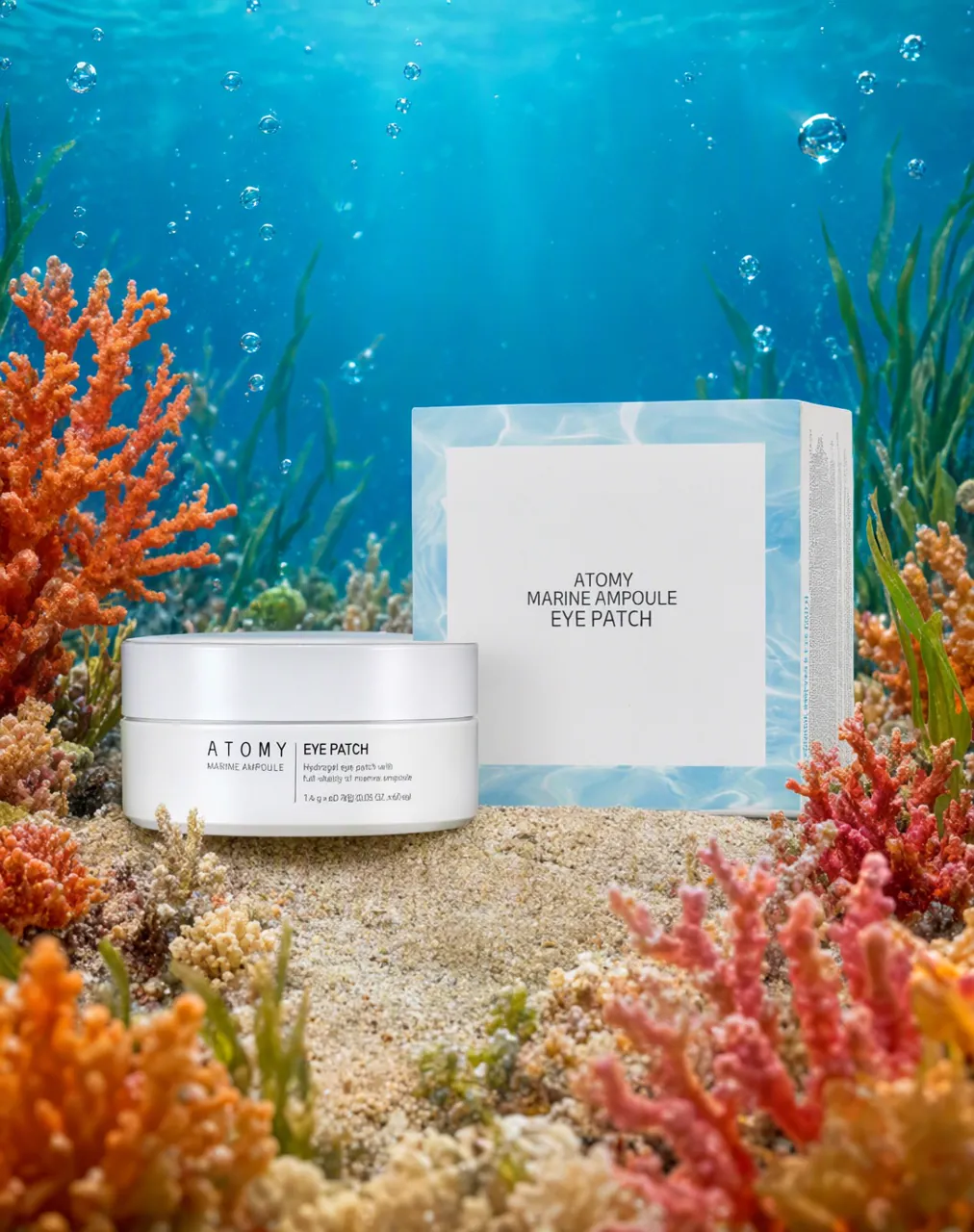 Hydrogel under-eye patches bursting with marine energy, photo 16