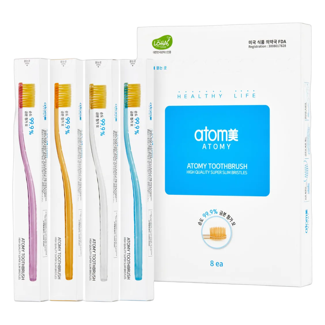 Toothbrush with 99.9% gold powder bristles, photo 4