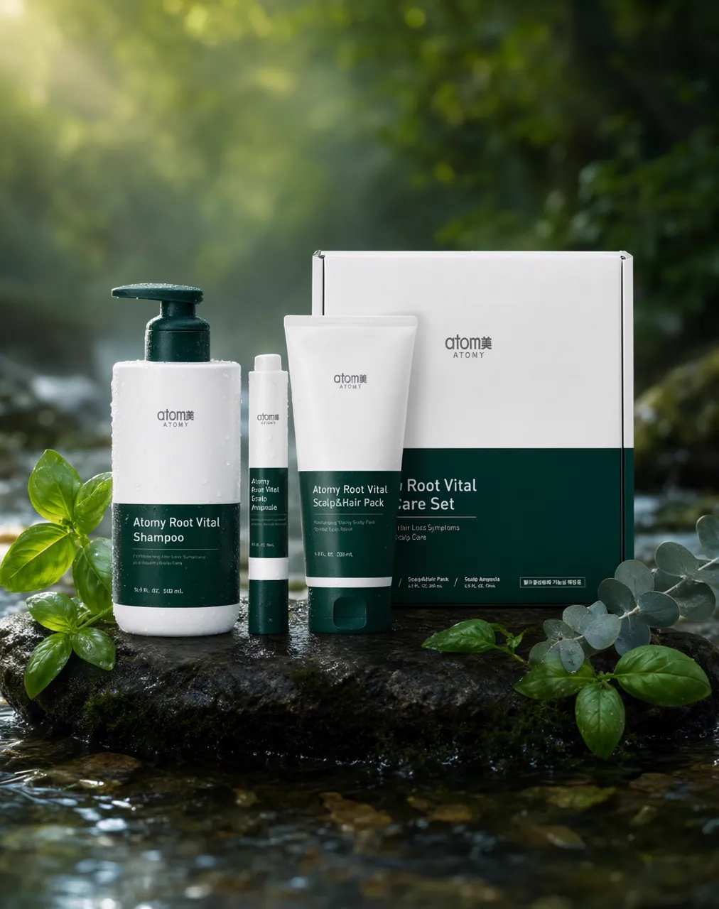 Root Vital, a hair care set that starts with your scalp